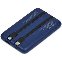 Swiss Cougar Phoenix Fast Charge 22.5W Power Bank - 10000mAh Navy Bottom